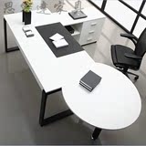 办公家具厂家直销简约现代主管桌时尚钢制组合经理桌板式老板桌