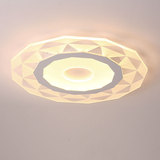简约现代圆形温馨创意个性LED吸顶灯无极调光客厅卧室餐厅玄关灯