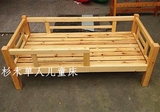 厂家直销儿童床实木双层双人幼儿园专用床上下铺宝宝午睡幼儿木床