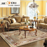 美式客厅高档地毯特价设计师定制满铺法式欧式田园北欧卧室床边毯