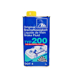 进口德国ATE刹车油DOT4蓝色TYP200竞技型1升装高性能280℃高沸点