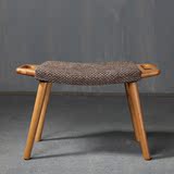 日式全实木化妆凳现代简约创意橡木梳妆凳特价