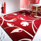 新款客厅地毯 特价婚庆毯 卧室红色 现代时尚简约茶几满铺地毯