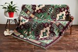 复古几何沙发盖毯床尾毯夏季休闲毯客厅地毯印度民族风毛毯飘窗毯