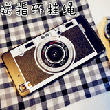 新款OPPO R9韩国照相机R9手机壳R9S软胶创意R9Plus挂绳保护套潮女
