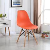 特价新款组装伊姆斯设计师椅休闲会议椅餐椅简约实木塑料椅创意椅