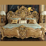 欧式实木床法式双人床1.8米婚床大床别墅公主床定制床厂家直销