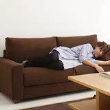 简约现代小户型宜家布艺沙发 单人双人沙发床 可拆洗 免安装