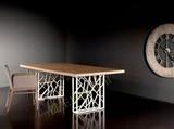 会议桌简约现代实木办公桌经理桌美式工业风格方形会议桌电脑桌
