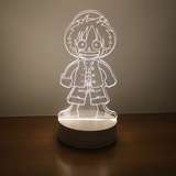 三维立体创意led小夜灯生日礼物品3D台灯家卧室客厅台灯床头灯