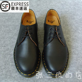 香港代购Dr.martens1461马丁鞋3孔低帮英伦圆头平底皮鞋男女单鞋