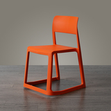 特价宜家小户型时尚家居简约北欧创意正品卧室塑料餐椅休闲椅子
