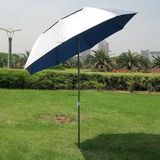 1.8米折叠遮阳垂钓伞 太阳伞 防紫外线 烤漆钢管二折钓鱼伞