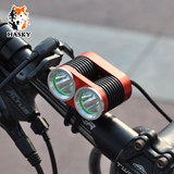 自行车灯 前灯t6夜骑山地车灯充电USB强光LED骑行灯单车头灯配件