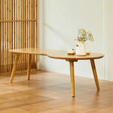 橙舍 创意现代实木小茶几竹家具多功能阳台凳日式榻榻米茶几凳