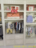 童装展柜展示柜 母婴店货架展示架儿童服装陈列柜木质欧式烤漆柜