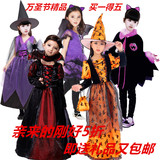 万圣节cosplay儿童服女巫婆蝙蝠猫吸血鬼化妆舞会衣服表演出服装