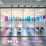 办公室隔断上海隔音隔墙板钢化玻璃高隔断屏风高隔间办公家具厂家