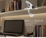 创意led小台灯护眼书桌卧室床头大学生用宿舍USB迷你夹子夹式阅读
