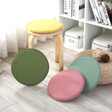 简约现代圆形海绵卡通坐垫椅垫儿童小圆凳宝宝坐垫多色可选可固定