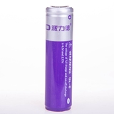 强光手电筒配件2400AH大容量 新款派力德锂电池正品18650充电电池