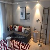 特价大气红白色个性简约简欧现代卧室茶几客厅满铺样板间创意地毯