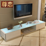 茶几电视柜组合 小户型客厅创意长方形 钢化玻璃烤漆现代简约茶桌