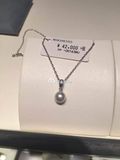 【一价全包】日本代购 MIKIMOTO 白金珍珠项链 7mm