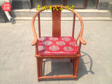 绸缎中式沙发坐垫明清古典实木椅垫 皇宫椅圈椅官帽椅棕垫定制