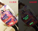 bigbang2015MADE演唱会 权志龙巡演周边双肩包星空夜光书包背包包