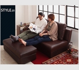 日式沙发床 简约小户型多功能超大储物沙发床皮艺多功能沙发床2米