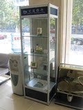 钛合金展柜货架手机玻璃展示柜红酒珠宝陈列柜商业展柜白酒展柜