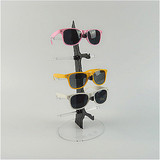 包邮10付眼镜展示架 双排陈列 柜台式眼镜收纳架 精品太阳眼镜架