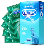 杜蕾斯避孕套超薄挚爱装12只情趣型男用女用中号安全套成人用品