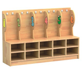 幼儿园生态木玩具柜房屋组合柜子儿童玩具组合柜储物架收纳柜鞋柜