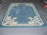 简约家用进口纯羊毛手工地毯客厅卧室茶几腈纶满铺地毯可定制包邮