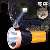 户外强光探照灯远射打猎 可充电远程大手电筒手提灯家用超亮军LED
