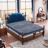 天然竹炭纤维面料床垫进口乳胶床垫1.5米1.8米3E椰棕双人床垫
