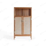 京木·原创设计老榆木家具原木色书柜画柜万历柜边柜收藏柜可定制