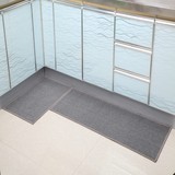 华德厨房地垫长条防滑吸水家用地毯纯色定制长方形厨房垫子可裁剪