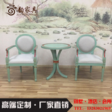 新中式酒店实木布艺餐椅现代售楼处接待椅休闲椅单人沙发家具定制