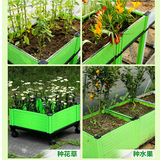 40CM宽家庭阳台种菜盆蔬菜种植箱特大阳台菜园花盆花槽长方形特价