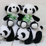 熊猫公仔毛绒玩具布偶儿童玩偶布娃娃女生生日礼物国宝小熊猫挂件