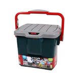 爱丽思洗车桶 车用水桶钓鱼桶汽车收纳箱后备箱整理置物盒RV15B