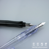 日本原装 PILOT/百乐 FP-50R 贵妃 速写钢笔/练字钢笔 透明 黑色
