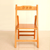 楠竹折叠椅家用实木折椅办公电脑便携餐椅休闲客厅竹木靠背凉椅子