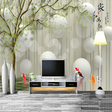 现代客厅电视背景墙纸 简约时尚大型环保壁画 3d无缝防水影视壁纸
