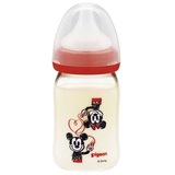 日本进口贝亲系列母乳实感宽口PPSU婴儿宝宝奶瓶160ML防摔防胀气