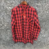 【UPS潮流】Clot 16SS红黑格子背后下摆衬衫 陈冠希 香港代购