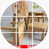 橡木小圆凳小凳子实木凳小板櫈换鞋凳矮凳四脚工作凳儿童凳